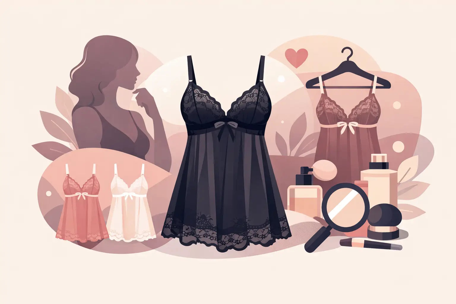 Lingerie babydoll dentelle - bien la choisir