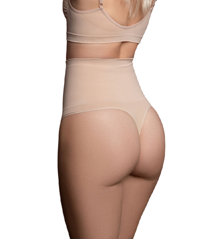 BYE-BRA - FAONNEUR SANS POINTS STYLE STRING BEIGE TAILLE S by BYE BRA - UNDERWEAR