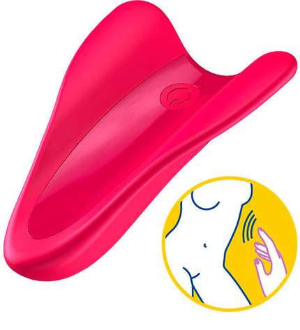 SATISFYER - VIBRATEUR DOIGTS HIGH FLY FUCHSIA by SATISFYER VIBRATOR