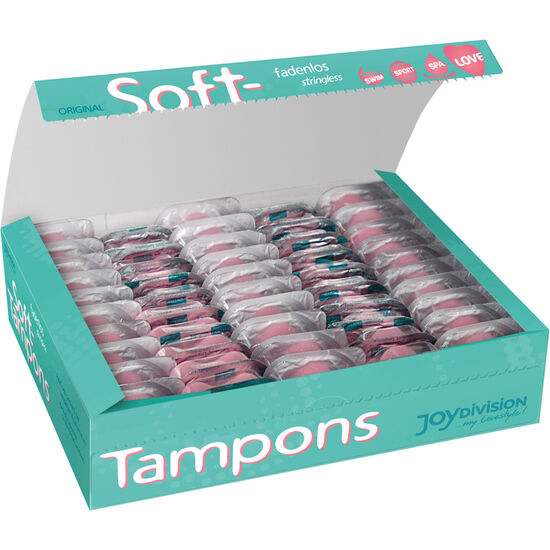 JOYDIVISION SOFT-TAMPONS - ORIGINAL SOFT-TAMPONS MINI X 50 UNITÉS - Concombre Boutique