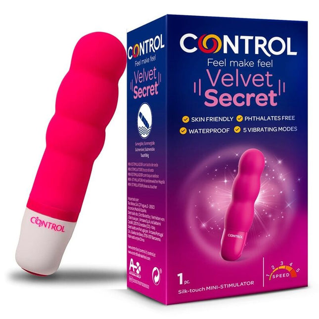 CONTROL - MINI STIMULATEUR SECRET VELOURS by CONTROL TOYS