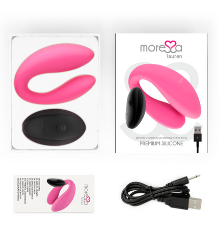 MORESSA - STIMULATEUR TÉLÉCOMMANDE LAUREN POUR COUPLES by MORESSA