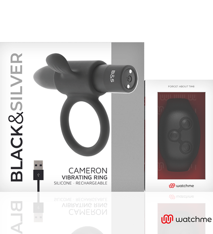 BLACK&SILVER - COCKRING À TÉLÉCOMMANDE CAMERON WATCHME by BLACK&SILVER