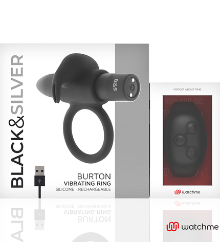 BLACK&SILVER - BURTON TÉLÉCOMMANDE COCKRING WATCHME by BLACK&SILVER
