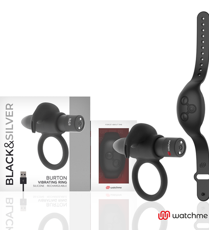 BLACK&SILVER - BURTON TÉLÉCOMMANDE COCKRING WATCHME by BLACK&SILVER