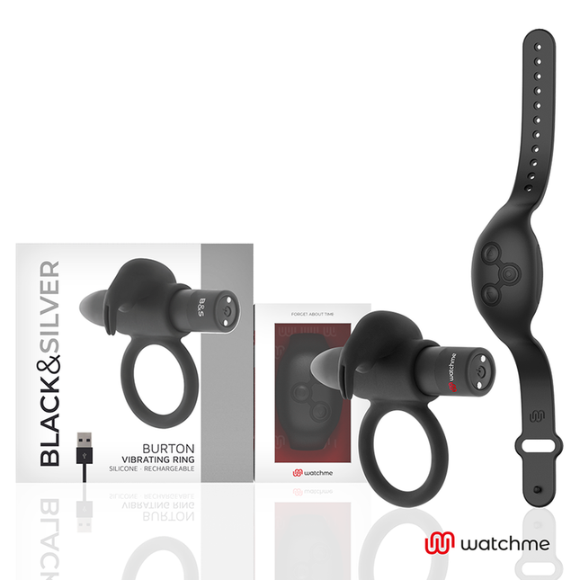 BLACK&SILVER - BURTON TÉLÉCOMMANDE COCKRING WATCHME by BLACK&SILVER
