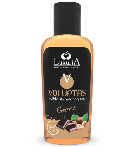 INTIMATELINE LUXURIA - VOLUPTAS GEL DE MASSAGE COMESTIBLE EFFET CHAUFFANT - CHOCONUT 100 ML by INTIMATELINE LUXURIA