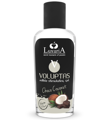 INTIMATELINE LUXURIA - VOLUPTAS GEL DE MASSAGE COMESTIBLE EFFET CHAUFFANT - NOIX DE COCO ET CRÈME 100 ML by INTIMATELINE LUXURIA