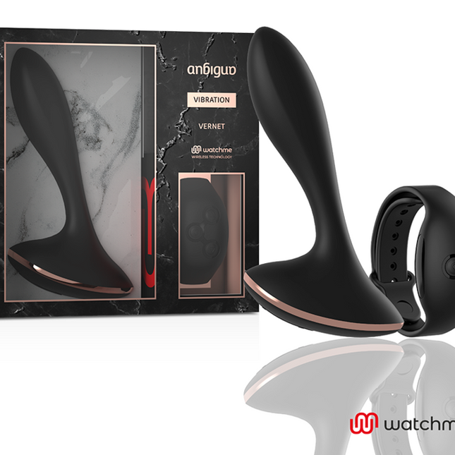 ANBIGUO - WATCHME VIBRATEUR TÉLÉCOMMANDE PLUG ANAL VERNET by ANBIGUO