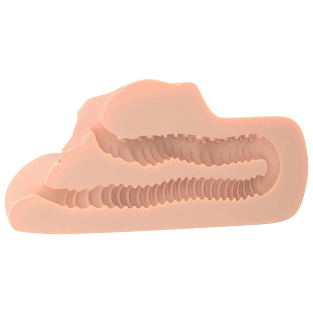 PDX PLUS - MASTURBATEUR NATUREL VAGIN ET ANUS DOUBLE STROKER CHATTE PARFAITE by PDX PLUS+
