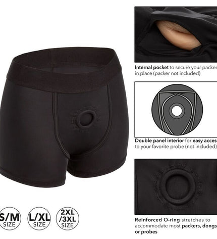 CALEXOTICS - HARNAIS STYLE BOXER S/M by CALEXOTICS