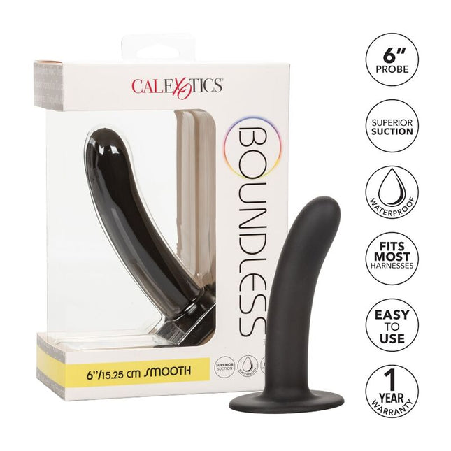 CALEXOTICS - BOUNDLESS DILDO 15.25 CM COMPATIBLE HARNAIS LISSE by CALEXOTICS