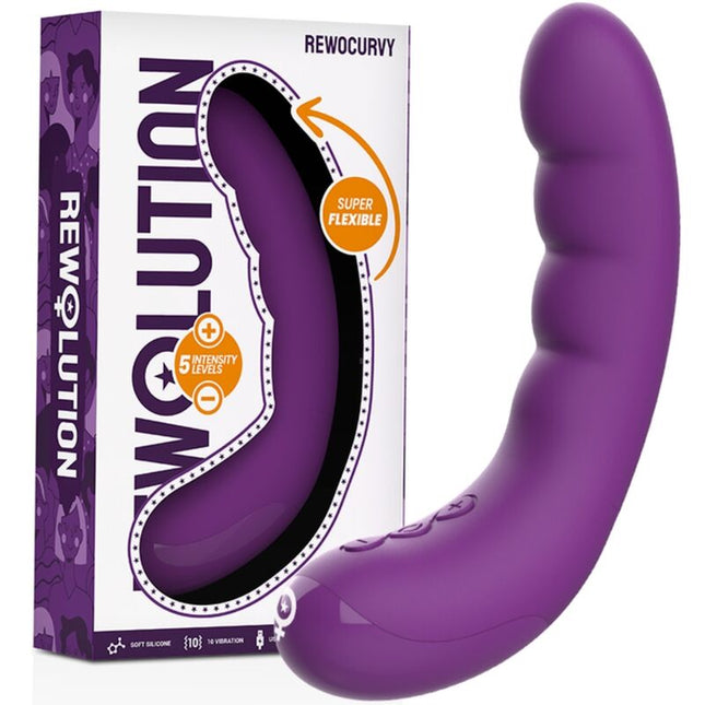 REWOLUTION - REWOCURVY VIBRATEUR FLEXIBLE RECHARGEABLE by REWOLUTION