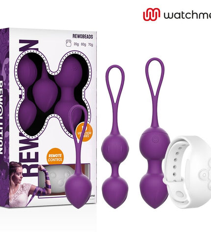 REWOLUTION - REWOBEADS BALLES VIBRANTES TÉLÉCOMMANDE AVEC TECHNOLOGIE WATCHME by REWOLUTION