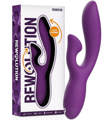 REWOLUTION - REWOFUN VIBRATEUR FLEXIBLE AVEC LAPIN by REWOLUTION