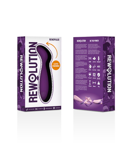 REWOLUTION - REWOPULSE VIBRATEUR FLEXIBLE STIMULATEUR DE POINT G by REWOLUTION