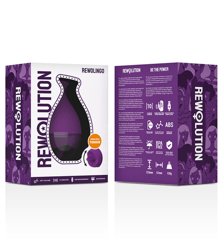 REWOLUTION - REWOLINGO VIBRATEUR AVEC LANGUE by REWOLUTION