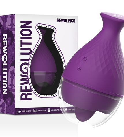 REWOLUTION - REWOLINGO VIBRATEUR AVEC LANGUE by REWOLUTION
