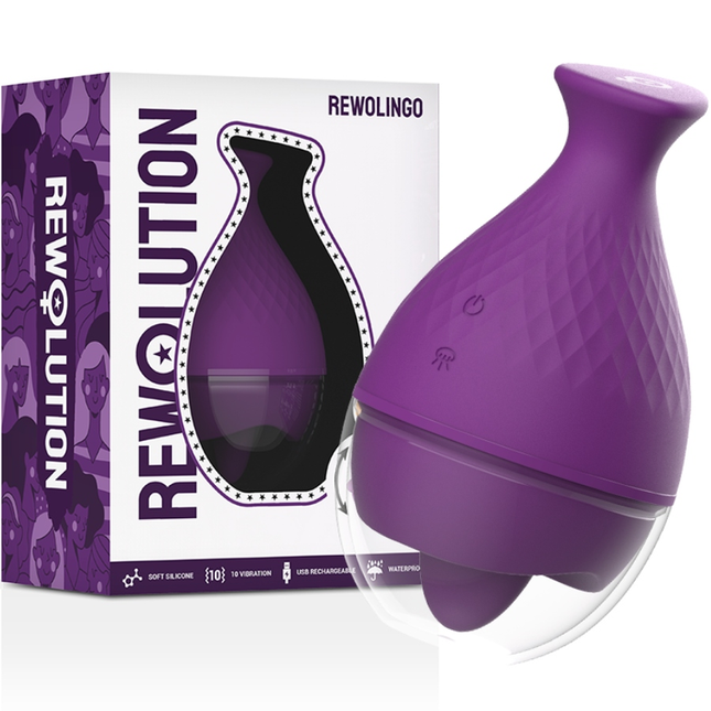 REWOLUTION - REWOLINGO VIBRATEUR AVEC LANGUE by REWOLUTION