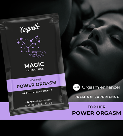 COQUETTE CHIC DESIRE - GEL CLIMAX POCKET MAGIC POUR SON GEL AMÉLIORANT LORGASME 10 ML by COQUETTE COSMETICS