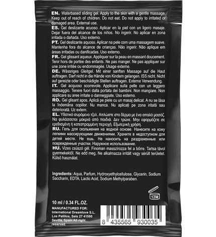 COQUETTE COSMETICS - LUBRIFIANT KISSABLE BASE DEAU DE FRAISE POCHE 10 ML by COQUETTE COSMETICS