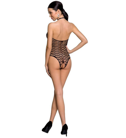 PASSION - FEMME BS087 BODYSTOCKING NOIR TAILLE UNIQUE by PASSION WOMAN