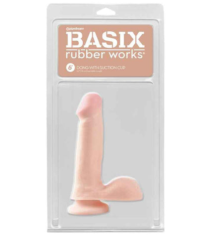 BASIX - CAOUTCHOUC WORKS PÉNIS 16 CM NATUREL