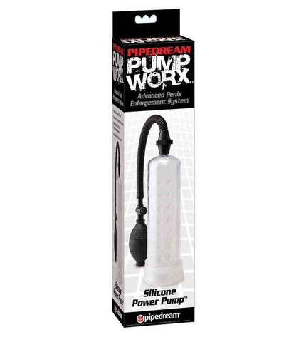 PUMP WORX - SILICONE POWER PUMP CLEAR