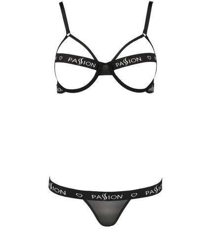 PASSION - KYOUKA ENSEMBLE DEUX PIÈCES NOIR S/M by PASSION WOMAN SETS