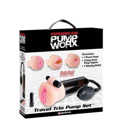 PUMP WORX - POMPE D'ASPIRATION AVEC MASTURBATEUR