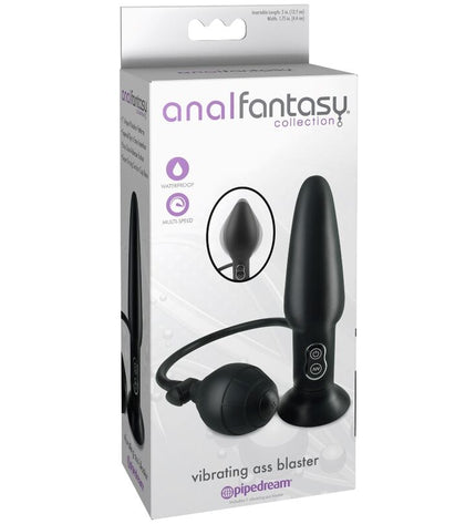 ANAL FANTASY - VIBRATEUR GONFLABLE PLUG - Concombre Boutique
