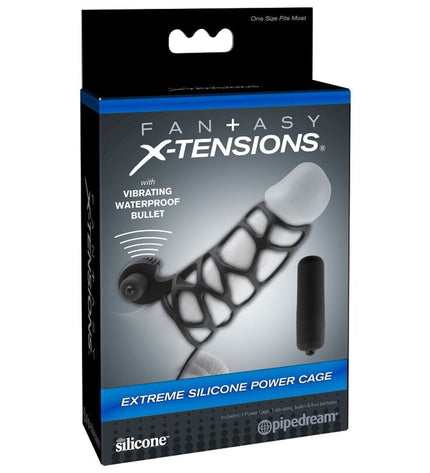 FANTASY X- TENSIONS - CAGE DE PUISSANCE EN SILICONE EXTRÊME - Concombre Boutique