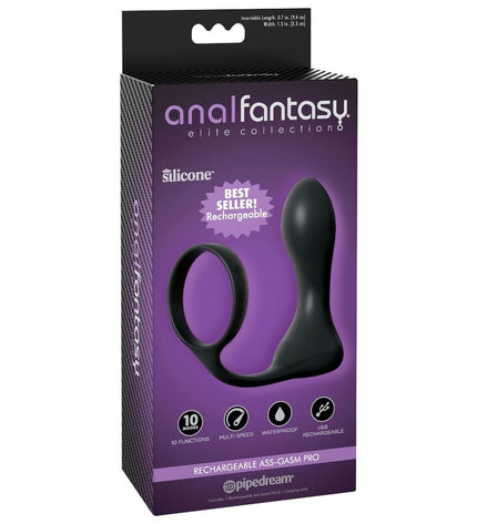 ANAL FANTASY ELITE COLLECTION - RECHARGEABLE ASS-GASM PRO - Concombre Boutique