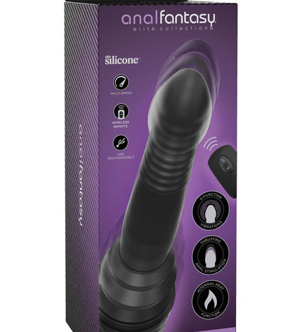 ANAL FANTASY ELITE COLLECTION - VIBRATEUR ANAL HAUT ET BAS ET EFFET CHALEUR - Concombre Boutique