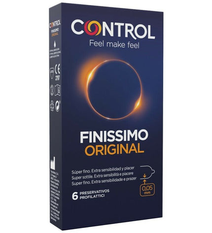 CONTROL - FINISSIMO ORIGINAL 6 UNITÉS by CONTROL CONDOMS
