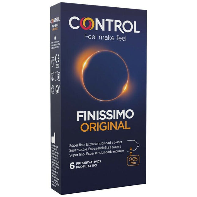 CONTROL - FINISSIMO ORIGINAL 6 UNITÉS by CONTROL CONDOMS
