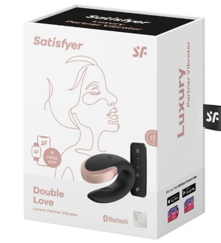 SATISFYER - VIBRATEUR DOUBLE LOVE LUXURY PARTNER NOIR by SATISFYER PARTNER