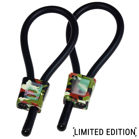 ELECTRASTIM - ANNEAUX PÉNINS RÉGLABLES PRESTIGE ELECTRALOOPS CAMOUFLAGE by ELECTRASTIM