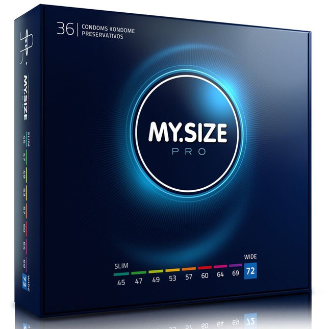 MY SIZE - PRO PRÉSERVATIFS 72 MM 36 UNITÉS by MY SIZE PRO