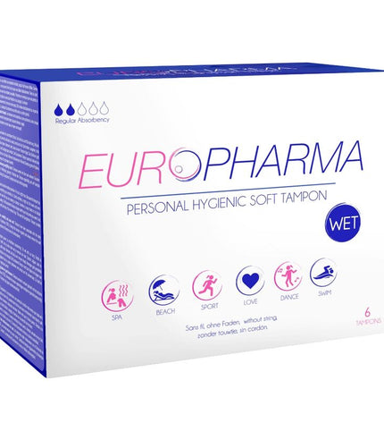 EUROPHARMA - TAMPONS D'ACTION 6 UNITÉS by EUROPHARMA