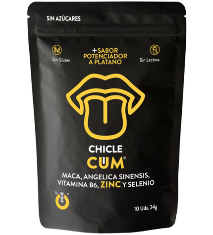 WUG SEX SENSE - CUM AUGMENTATION DE L''ÉJACULATION GOMME ET SPERME SAVEUR BANANE 10 UNITÉS by WUG SEX SENSE