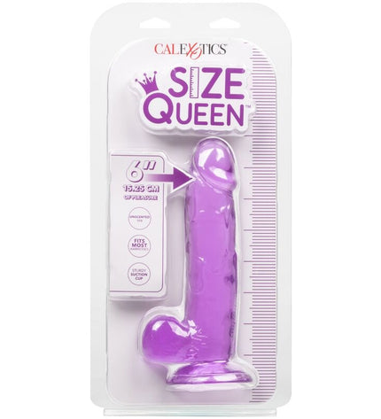 CALEXOTICS - GODE REINE TAILLE VIOLET 15.3 CM by CALEXOTICS