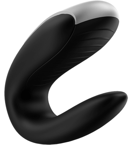 SATISFYER - VIBRATEUR PARTENAIRE DOUBLE FUN NOIR by SATISFYER CONNECT