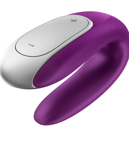 SATISFYER - VIBRATEUR PARTENAIRE DOUBLE FUN VIOLET by SATISFYER CONNECT