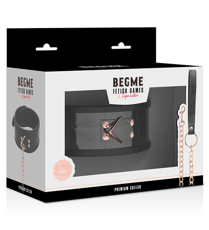 BEGME - BLACK EDITION PREMIUM COLLIER EN CUIR VEGAN by BEGME BLACK EDITION