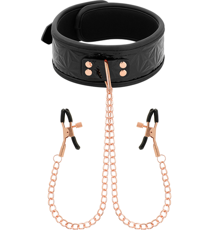BEGME - BLACK EDITION COLLIER BEGME BLACK EDITION AVEC PINCES À MÉTONS by BEGME BLACK EDITION