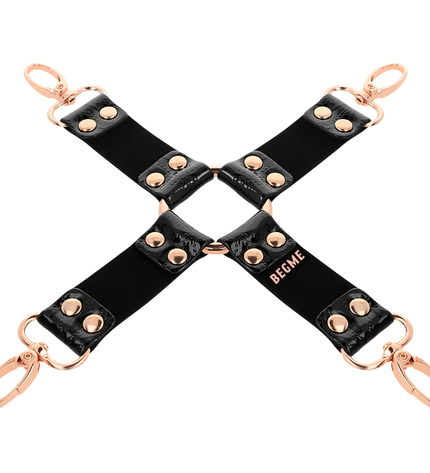 BEGME - BLACK EDITION CRAVATE EN CUIR VEGAN by BEGME BLACK EDITION