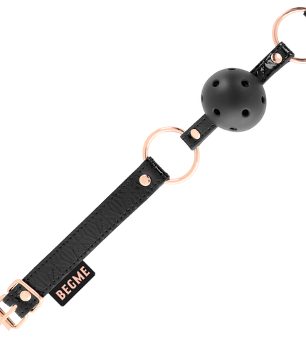 BEGME - BLACK EDITION BALL GAG CUIR VEGAN by BEGME BLACK EDITION