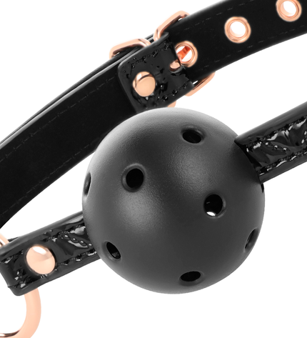 BEGME - BLACK EDITION BALL GAG CUIR VEGAN by BEGME BLACK EDITION