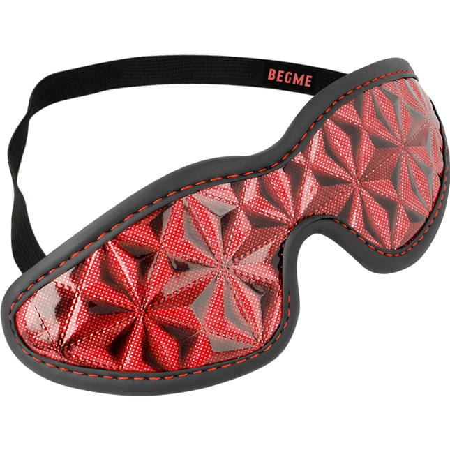 BEGME - MASQUE AVEUGLE PREMIUM ÉDITION ROUGE AVEC DOUBLURE EN NÉOPRÈNE by BEGME RED EDITION